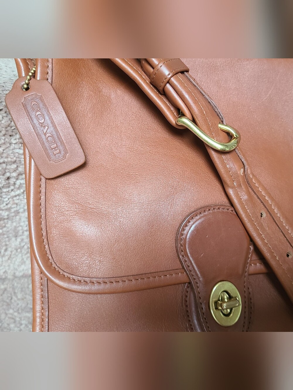 Coach Shelburne 9038 In British Tan - Picture 4 of 16